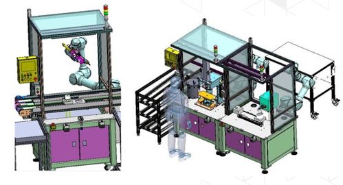 新松協作機器人智能工廠